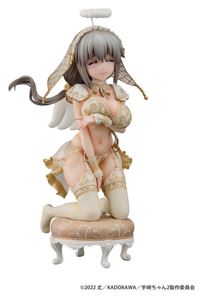 Uzaki-chan Wants to Hang Out! PVC Statue 1/7 Tsuki Uzaki Angel Ver. 19 cm Image 1