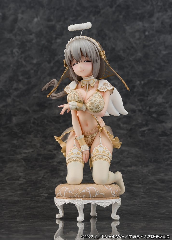 Uzaki-chan Wants to Hang Out! PVC Statue 1/7 Tsuki Uzaki Angel Ver. 19 cm Image 3