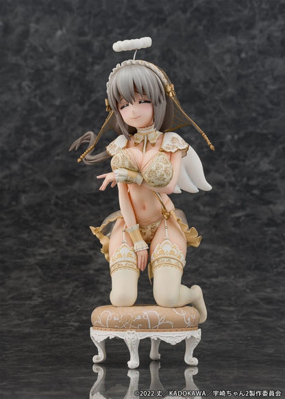 Uzaki-chan Wants to Hang Out! PVC Statue 1/7 Tsuki Uzaki Angel Ver. 19 cm Image 3