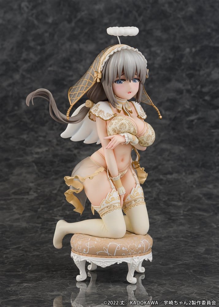 Uzaki-chan Wants to Hang Out! PVC Statue 1/7 Tsuki Uzaki Angel Ver. 19 cm Image 8