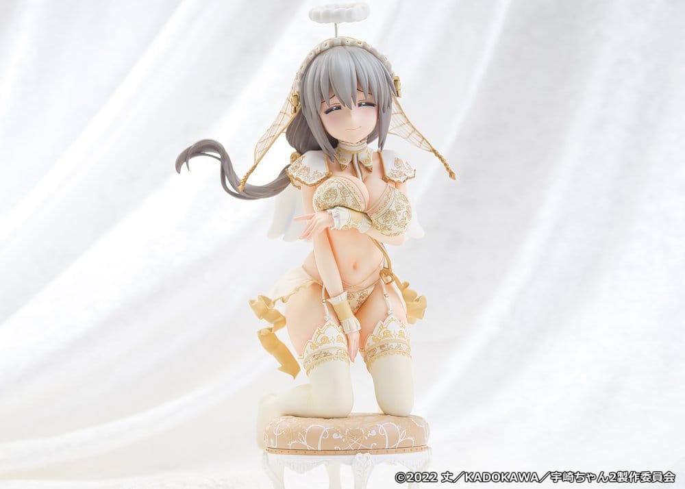 Uzaki-chan Wants to Hang Out! PVC Statue 1/7 Tsuki Uzaki Angel Ver. 19 cm Image 9