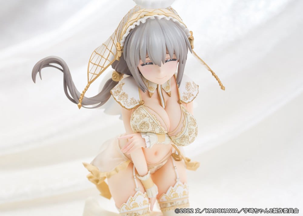Uzaki-chan Wants to Hang Out! PVC Statue 1/7 Tsuki Uzaki Angel Ver. 19 cm Image 10