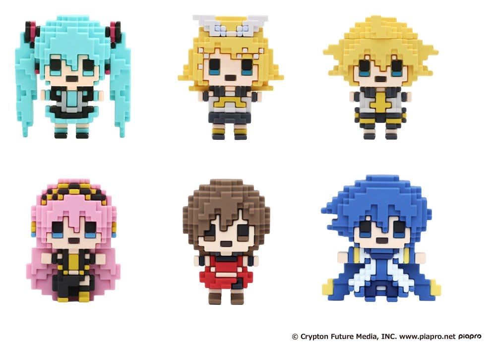 Vocaloid BuilDot Minifiguren Akatans Piapro Characters Blind Box Sortiment (6) Image 1