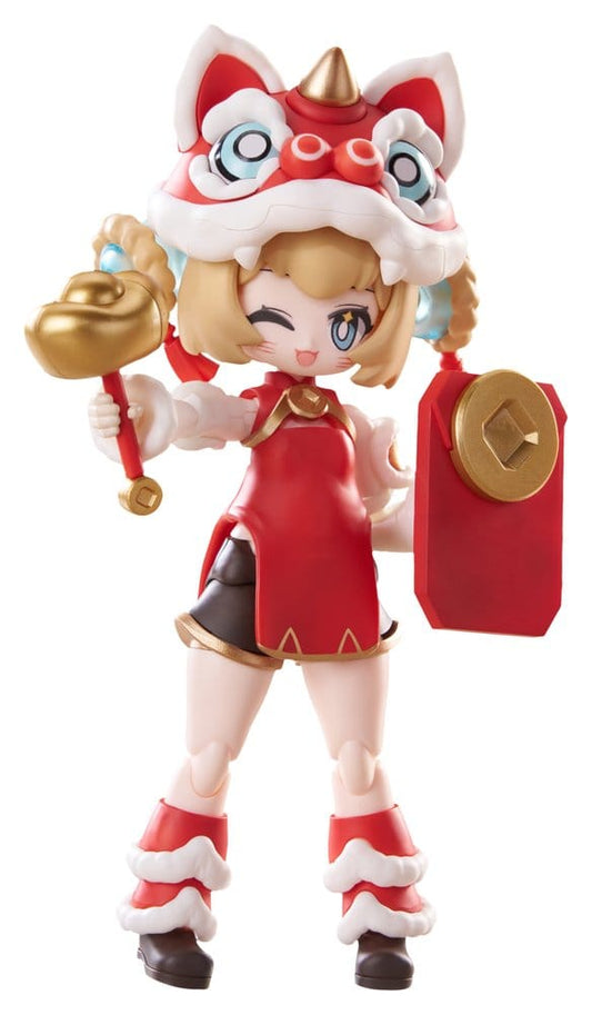 Isekai Ryoko no Techo Plastic Model Kit SP01 New Warrior Lennie Brown New Year Ver. 14 cm Image 1
