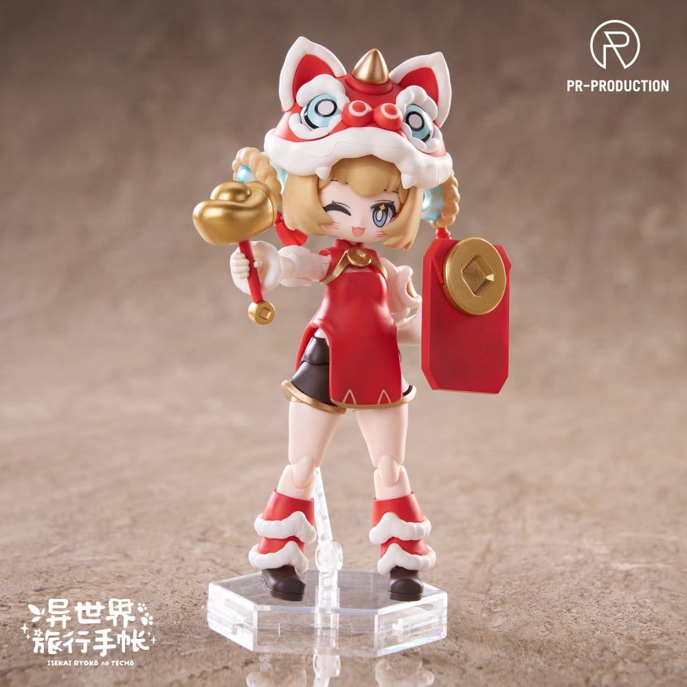 Isekai Ryoko no Techo Plastic Model Kit SP01 New Warrior Lennie Brown New Year Ver. 14 cm Image 6