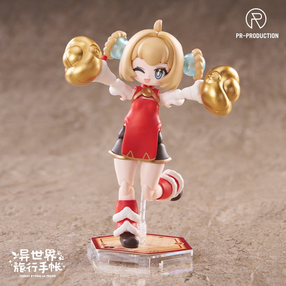 Isekai Ryoko no Techo Plastic Model Kit SP01 New Warrior Lennie Brown New Year Ver. 14 cm Image 8