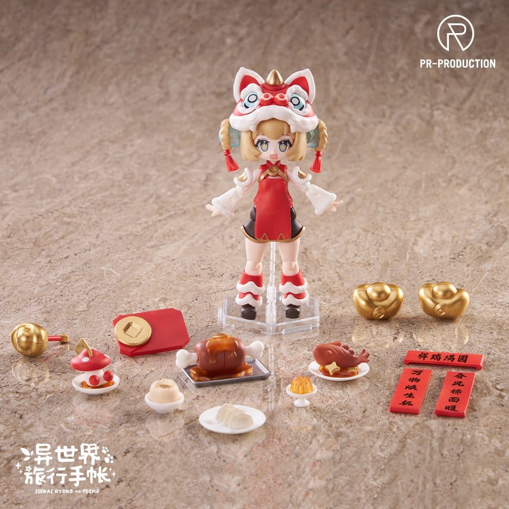 Isekai Ryoko no Techo Plastic Model Kit SP01 New Warrior Lennie Brown New Year Ver. 14 cm Image 10