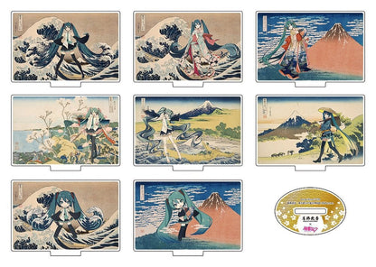 Katsushika Hokusai x Hatsune Miku Acryl Figuren 5 cm Blind Box Sortiment (8) Image 1