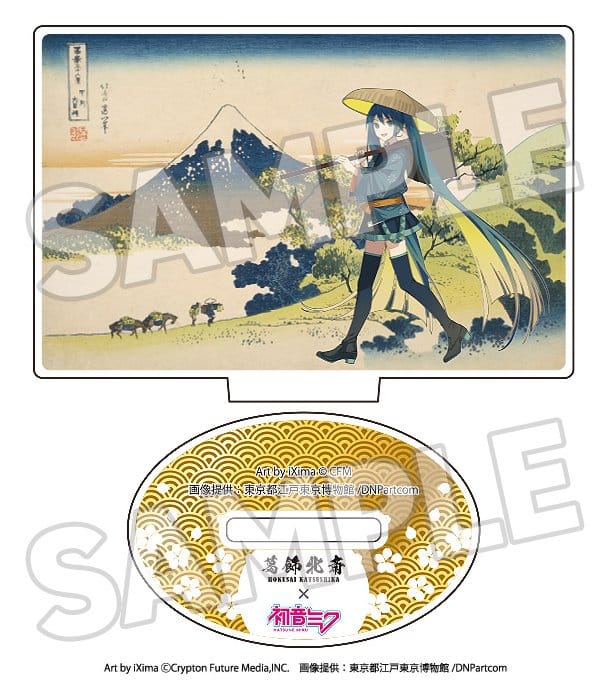 Katsushika Hokusai x Hatsune Miku Acryl Figuren 5 cm Blind Box Sortiment (8) Image 7