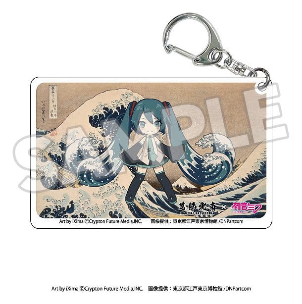 Katsushika Hokusai x Hatsune Miku Acryl Schlüsselanhänger Blind Box Sortiment (8) Image 8