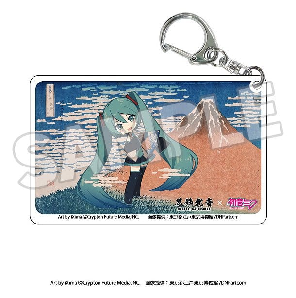 Katsushika Hokusai x Hatsune Miku Acryl Schlüsselanhänger Blind Box Sortiment (8) Image 9