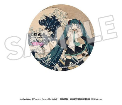 Katsushika Hokusai x Hatsune Miku Ansteck-Buttons 6 cm Blind Box Sortiment (8) Image 2