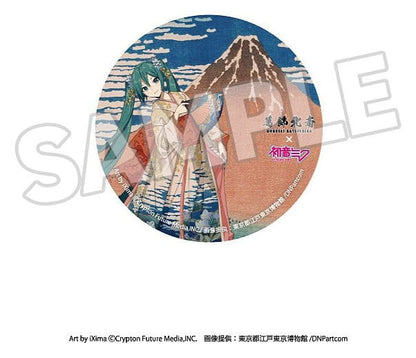Katsushika Hokusai x Hatsune Miku Ansteck-Buttons 6 cm Blind Box Sortiment (8) Image 3