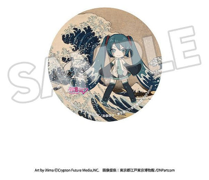 Katsushika Hokusai x Hatsune Miku Ansteck-Buttons 6 cm Blind Box Sortiment (8) Image 8