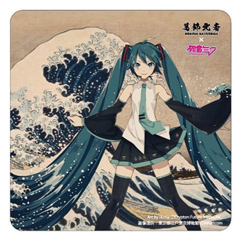 Katsushika Hokusai x Hatsune Miku Auto Magnet Thirty-six Views of Mount Fuji/The Great Wave off Kanagawa Image 1