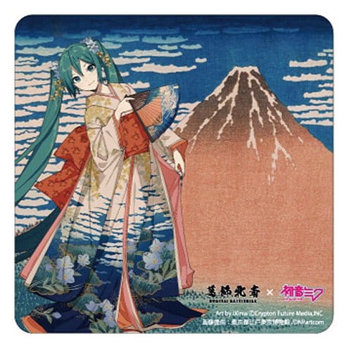 Katsushika Hokusai x Hatsune Miku Auto Magnet Thirty-six Views of Mount Fuji Fine Wind, Clear Morning Image 1