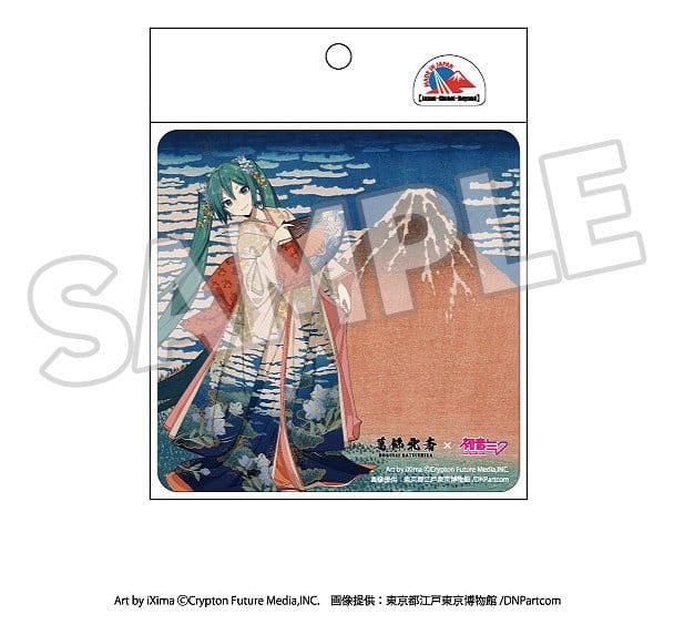 Katsushika Hokusai x Hatsune Miku Auto Magnet Thirty-six Views of Mount Fuji Fine Wind, Clear Morning Image 3