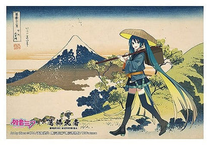 Hatsune Miku x Katsushika Hokusai iXima Postcard The Great Wave off Kanagawa (10) Image 7
