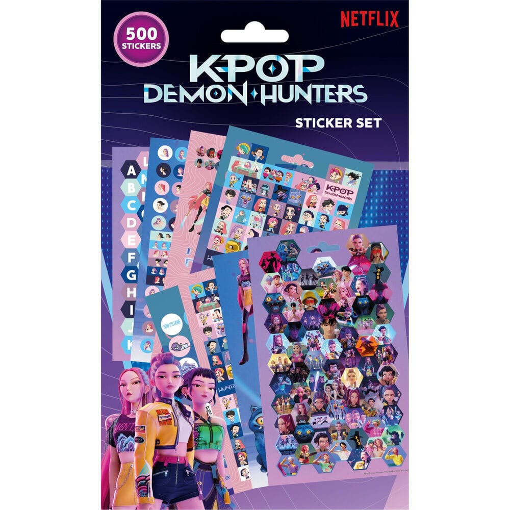 KPop Demon Hunters Sticker Pack (500) Image