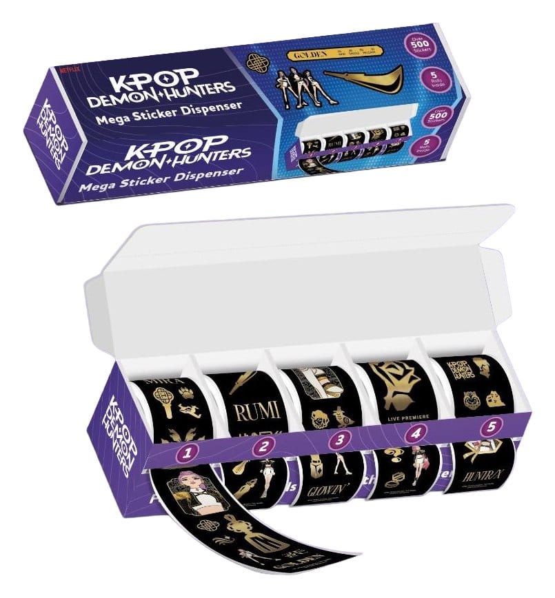KPop Demon Hunters Sticker-Spender Golden Image