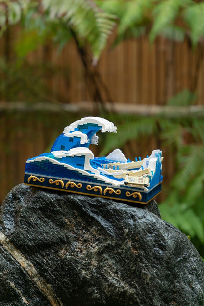 Pantasy Original Bauset The Great Wave Of Kanagawa Image 3