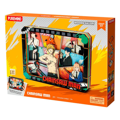 Chainsaw Man Modellbausatz Wooden Gallery (L) Charaters United Image 1