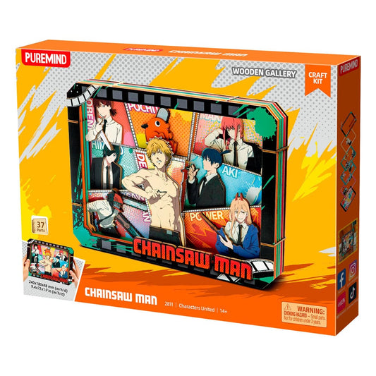Chainsaw Man Modellbausatz Wooden Gallery (L) Charaters United Image 1
