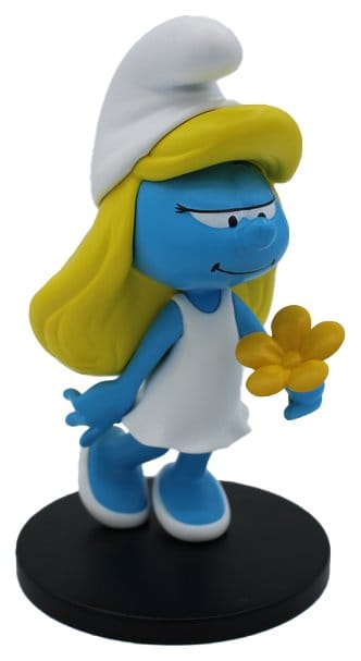 Die Schlümpfe Statue Schlumpfine mit Blume 12 cm Image 1