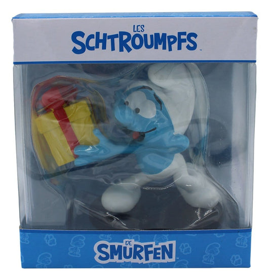 Die Schlümpfe Statue Jokey-Schlumpf mit Geschenk 10 cm Image 2
