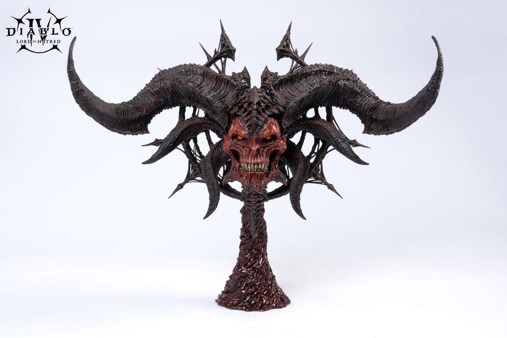 Diablo IV Art Mask Replik 1/2 Scale Mephisto 43 cm Image 1