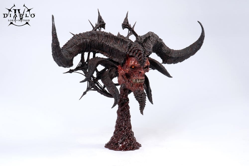 Diablo IV Art Mask Replik 1/2 Scale Mephisto 43 cm Image 8