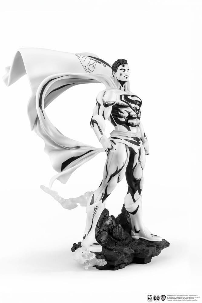 Man of Steel PX PVC Statue 1/8 SDCC 2024 Superman Black & White Version 36 cm Image 3