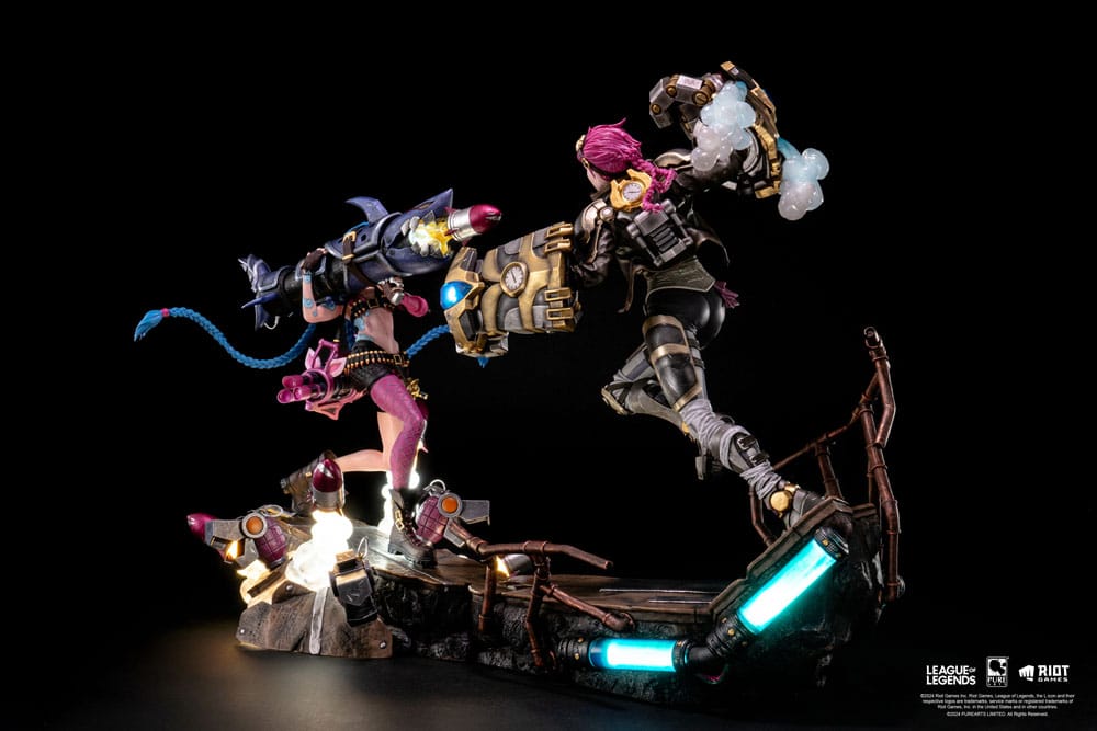 League of Legends Statuen 1/6 2er-Pack Vi & Jinx Image 6