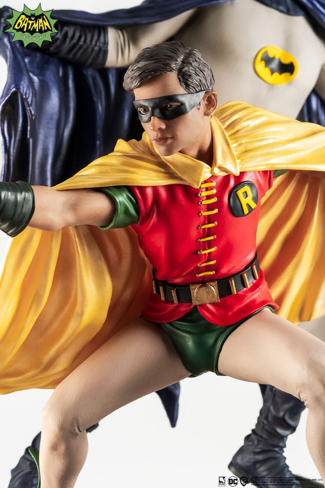 DC Comics PVC Diorama Statue 1/8 Batman & Robin 1966 23 cm Image 10