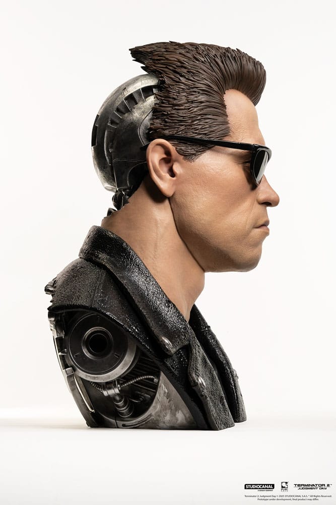 Terminator Replik 1/1 T-800 Model 101 Art Mask Painted Standard Version 46 cm Image 3