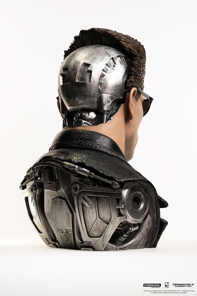 Terminator Replik 1/1 T-800 Model 101 Art Mask Painted Standard Version 46 cm Image 4
