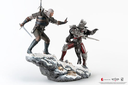 The Witcher 3: Wild Hunt Statue 1/6 Diorama Geralt vs Eredin 50 cm Image 2