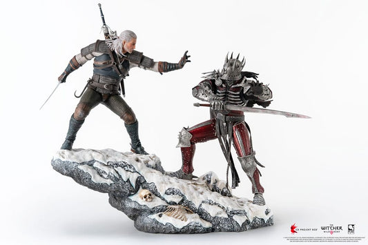 The Witcher 3: Wild Hunt Statue 1/6 Diorama Geralt vs Eredin 50 cm Image 1