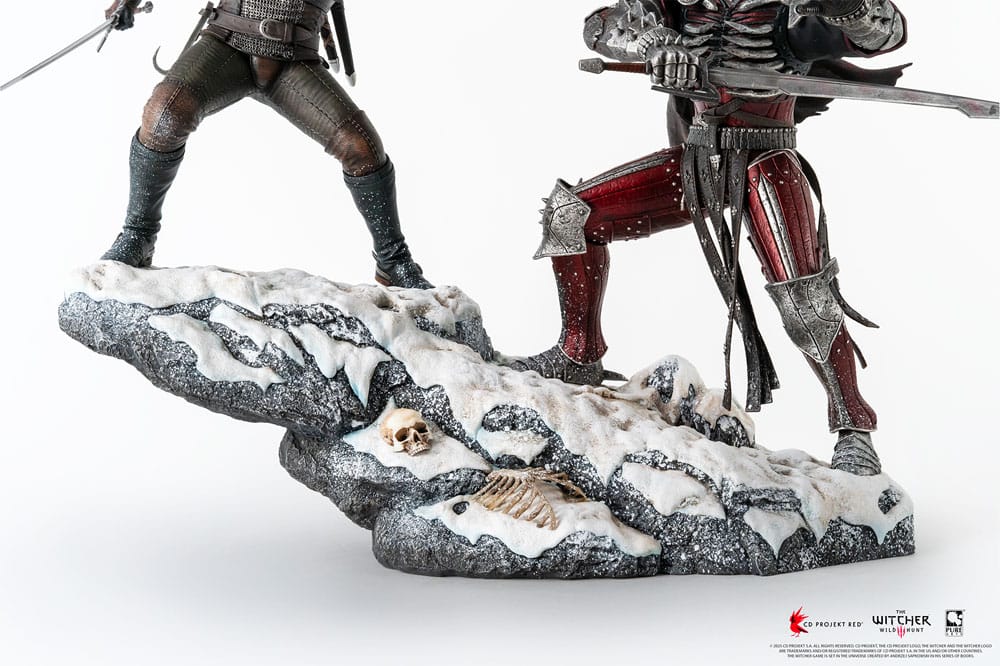 The Witcher 3: Wild Hunt Statue 1/6 Diorama Geralt vs Eredin 50 cm Image 9