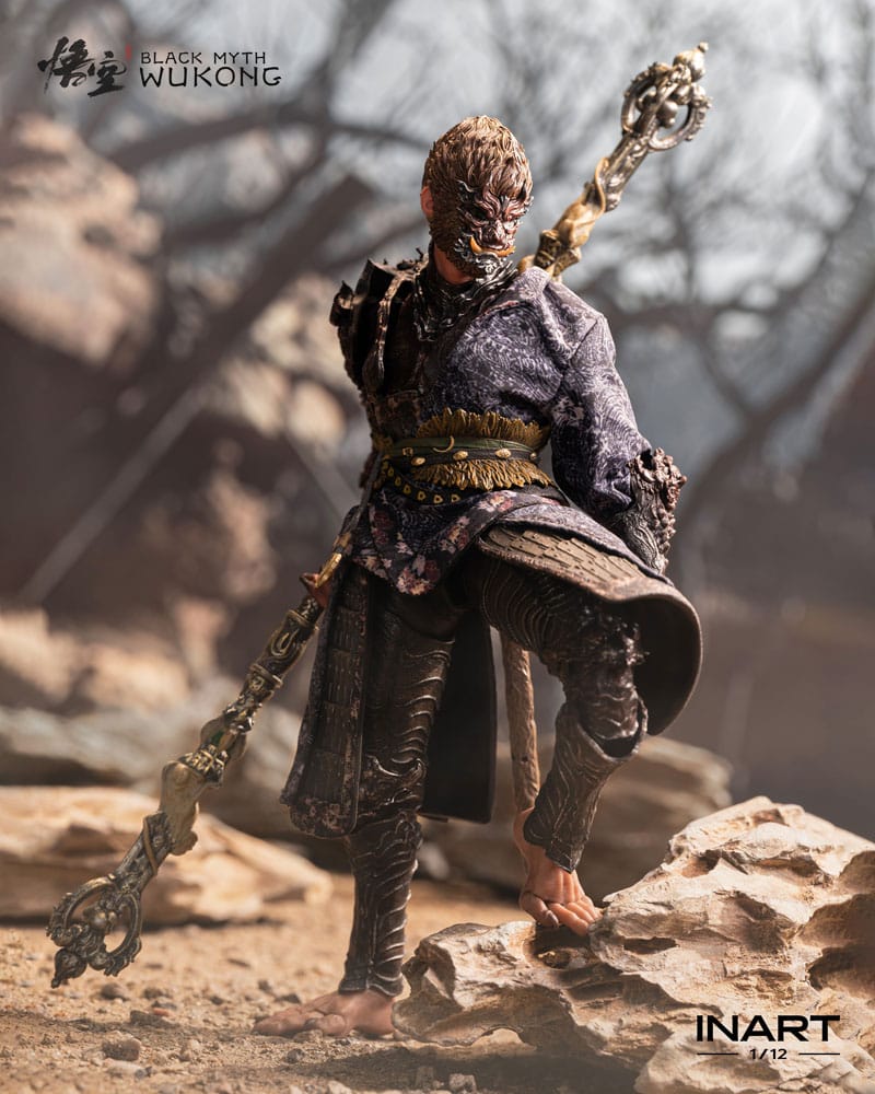 Black Myth: Wukong Actionfigur 1/12 The Destined One in the Bronze Armor Set Standard Ver. 16 cm Image 11