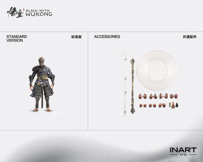 Black Myth: Wukong Actionfigur 1/12 The Destined One in the Bronze Armor Set Standard Ver. 16 cm Image 13