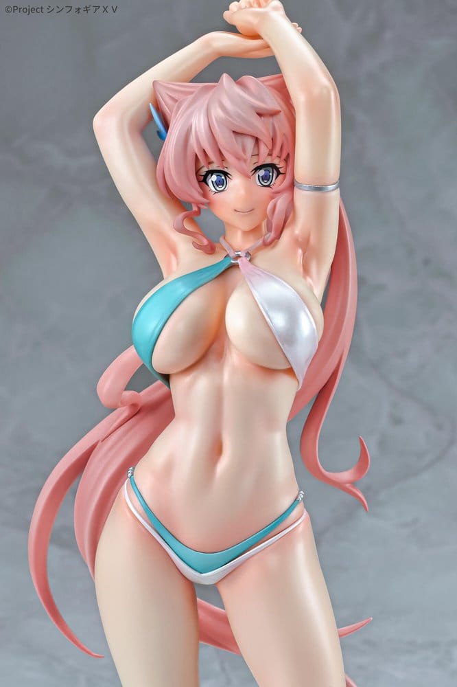 Senki Zesshou Symphogear XV PVC Figur 1/7 Maria Cadenzavna Eve Bikini style Gloss ver. 27 cm Image 2