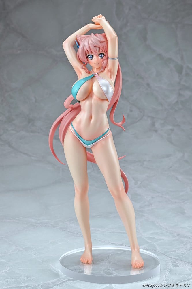 Senki Zesshou Symphogear XV PVC Figur 1/7 Maria Cadenzavna Eve Bikini style Gloss ver. 27 cm Image 3