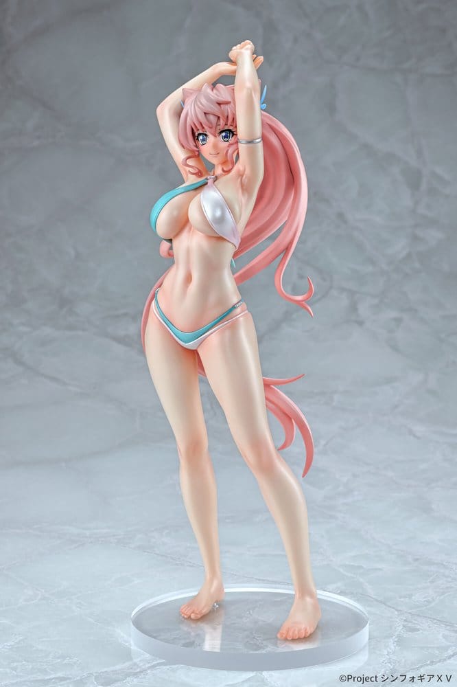 Senki Zesshou Symphogear XV PVC Figur 1/7 Maria Cadenzavna Eve Bikini style Gloss ver. 27 cm Image 4