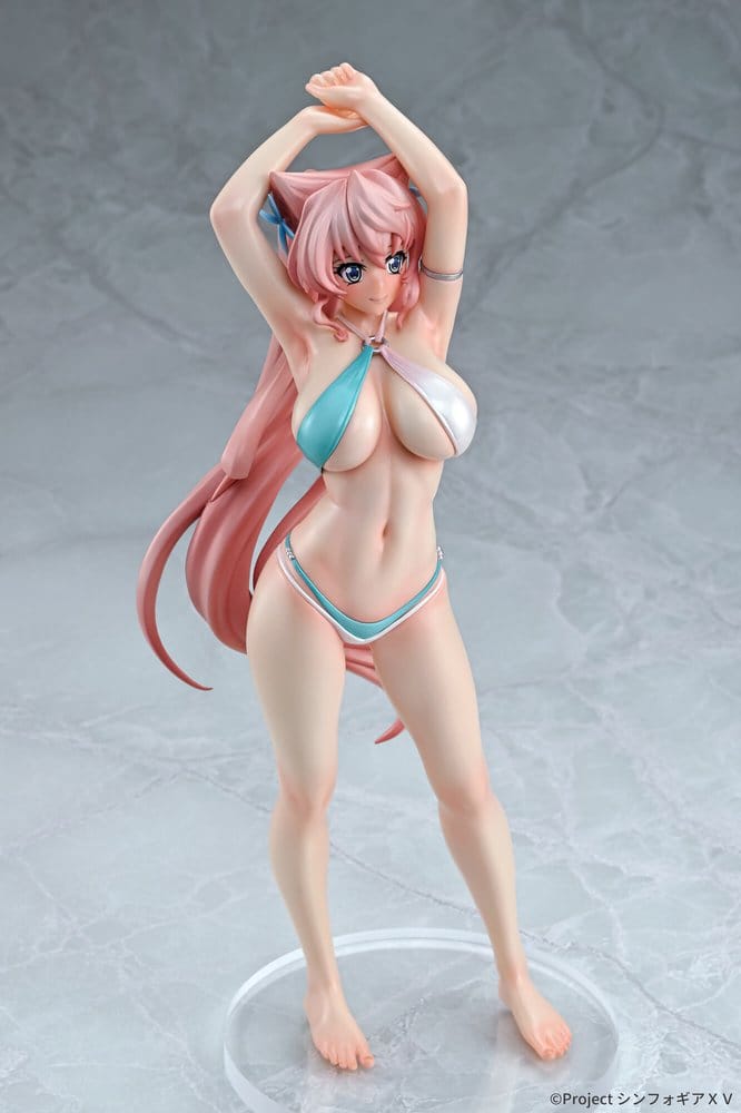Senki Zesshou Symphogear XV PVC Figur 1/7 Maria Cadenzavna Eve Bikini style Gloss ver. 27 cm Image 7