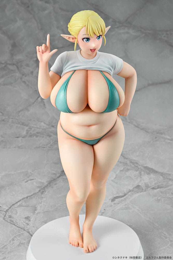 Plus-Sized Elf PVC Statue 1/7 Elfuda 26 cm Image 9
