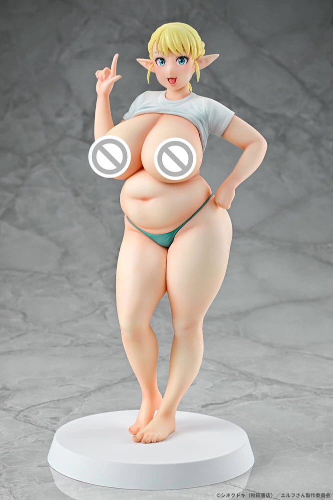 Plus-Sized Elf PVC Statue 1/7 Elfuda 26 cm Image 12