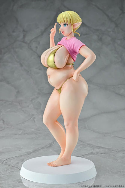 Plus-Sized Elf PVC Statue 1/7 Elfuda Gold Ver. 26 cm Image 5