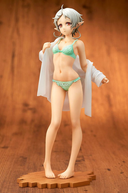 Mushoku Tensei Jobless Reincarnation II Isekai Ittara Honki Dasu PVC Statue 1/7 Sylphiette Greyrat Changing Clothes Mode 23 cm Image 2