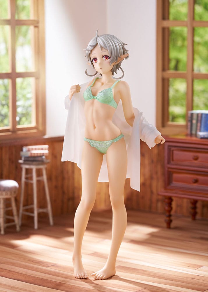 Mushoku Tensei Jobless Reincarnation II Isekai Ittara Honki Dasu PVC Statue 1/7 Sylphiette Greyrat Changing Clothes Mode 23 cm Image 3